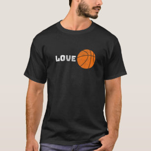 Basketball Liebe Design Funny Sports Team Ga T-Shirt