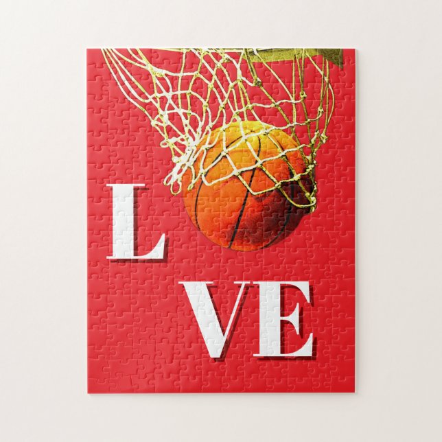 Basketball Liebe ich (Vertikal)