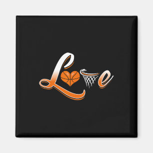 Basketball-Liebe-Shirt Magnet