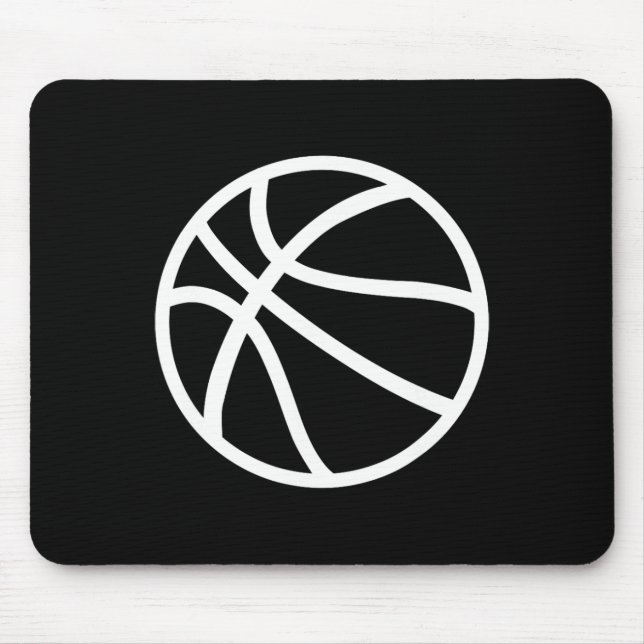 Basketball-Logo Mousepad (Vorne)