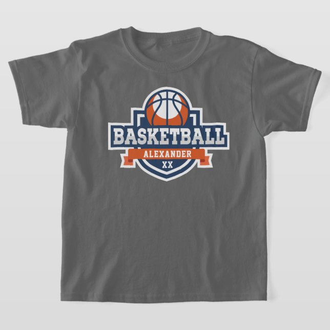 Basketball-Logo Persönlicher T - Shirt (Ablage )
