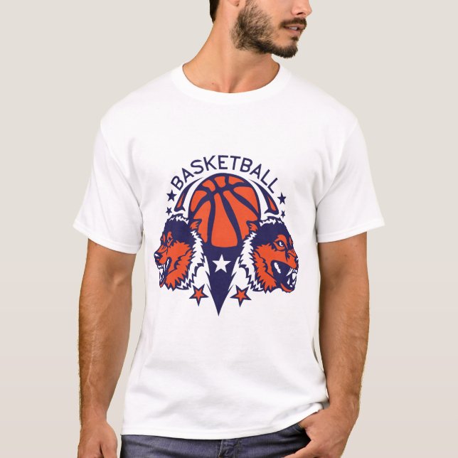 BASKETBALL-LOGO T-Shirt (Vorderseite)
