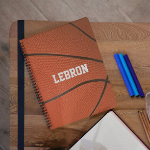 Basketball Look Personalisiertes Notebook Notizblock