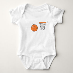 Basketball Lover Baby Strampler