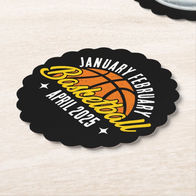 Basketball Lover Cool Player Moderner Personalisie Untersetzer (angewinkelt)