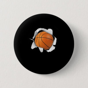 Basketball Lover T-Shirt Ball Men Women Boys Girls Button