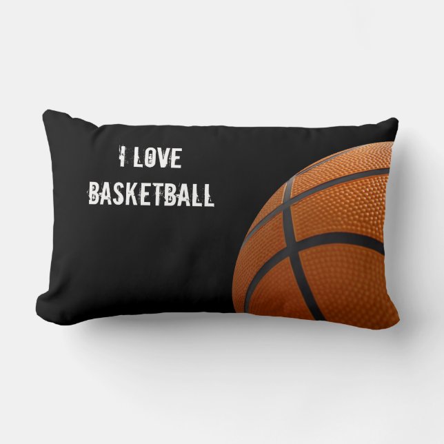Basketball-Lumbalkissen Lendenkissen (Vorderseite)