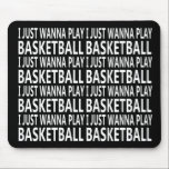 Basketball-lustige Sprüche Mousepad<br><div class="desc">Genießen Sie das Spiel mit diesen einzigartigen Basketball-lustigen Sprüchen. Es ist perfekt für jeden Basketballfan und kann auch als Geburtstag- oder Weihnachtsgeschenk an den besten Freund, Verwandten, Freund oder Freundin, die auch Lieben Basketball spielen, verliehen werden! Dieses Design passt auch rechtzeitig zu einem internationalen Basketballtag am 2. Dezember, Basketball Day...</div>