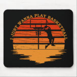 Basketball-lustige Sprüche Mousepad<br><div class="desc">Genießen Sie das Spiel mit diesen einzigartigen Basketball-lustigen Sprüchen. Es ist perfekt für jeden Basketballfan und kann auch als Geburtstag- oder Weihnachtsgeschenk an den besten Freund, Verwandten, Freund oder Freundin, die auch Lieben Basketball spielen, verliehen werden! Dieses Design passt auch rechtzeitig zu einem internationalen Basketballtag am 2. Dezember, Basketball Day...</div>