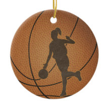 Basketball-Mädchen-Verzierung