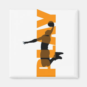 Basketball Magnet