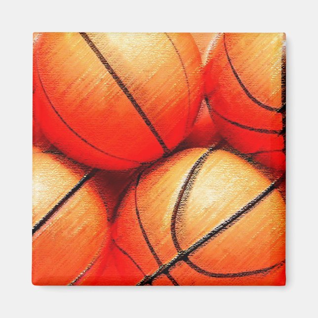 Basketball Magnet (Vorne)