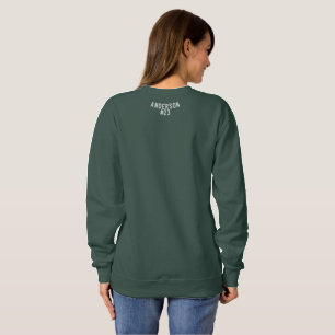 Basketball-Mama Anpassbar besticktes Sweatshirt