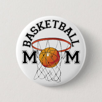 Basketball-Mama Button