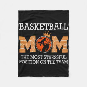 Basketball-Mama die härteste Position auf Fleecedecke