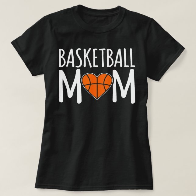 Basketball Mama Funny Player Coach Grafik  T-Shirt (Design vorne)
