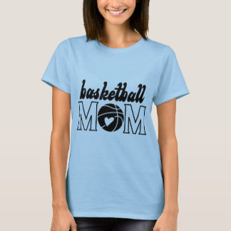 Basketball-Mama - Herzball T-Shirt