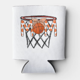 Basketball-Mama Hoop Headband Custom Dosenkühler