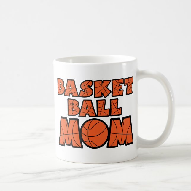 Basketball-Mama Kaffeetasse (Rechts)