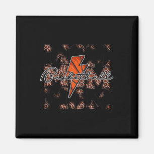 Basketball Mama Leopard Blitzschlag Basketball g Magnet