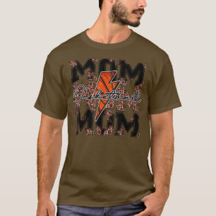Basketball Mama Leopard Blitzschlag Basketball g T-Shirt