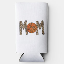 Basketball Mama Leopard Selters Dosenkühler
