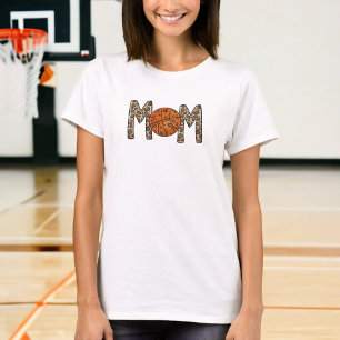 Basketball Mama Leopard Shirt Niedlich Custom