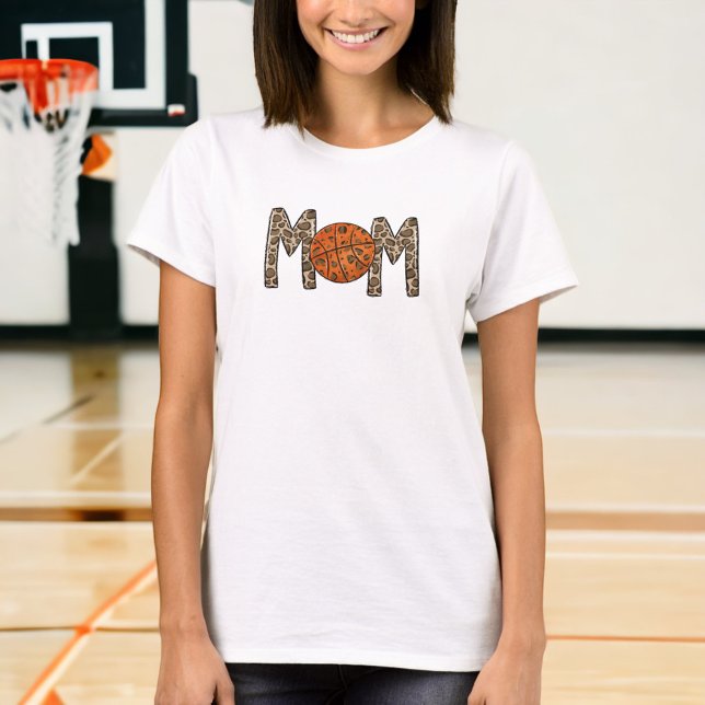 Basketball Mama Leopard Shirt Niedlich Custom (Von Creator hochgeladen)