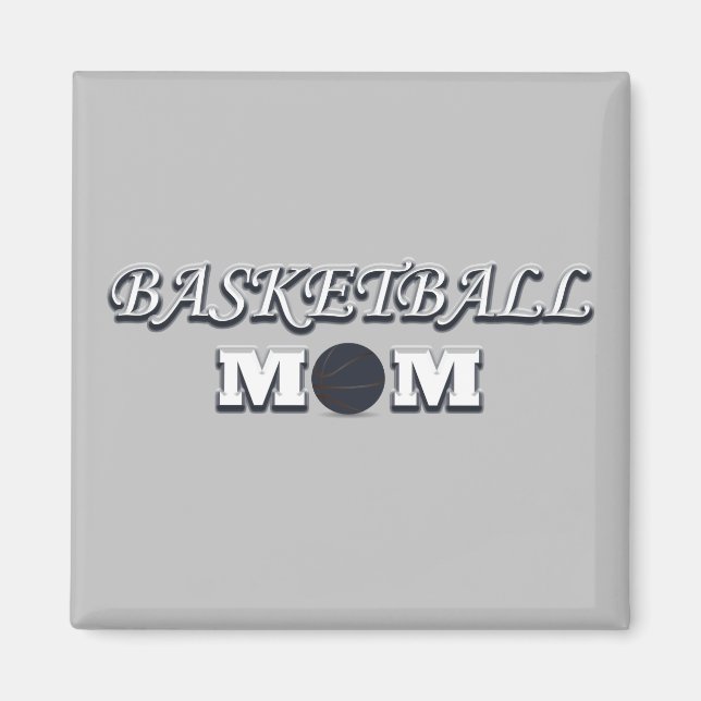 Basketball-Mama Magnet (Vorne)