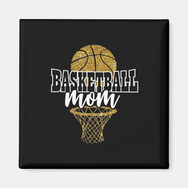 Basketball-Mama Magnet (Vorne)