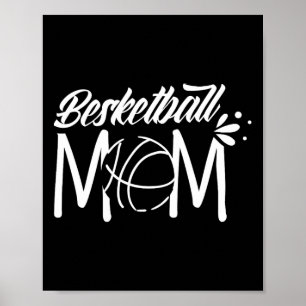 Basketball Mama Match Coach Team Spielerin Mutter  Poster