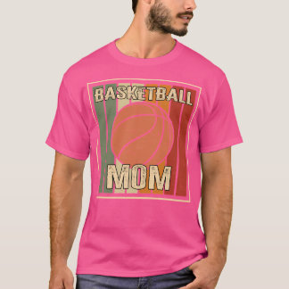 Basketball Mama Matching Parters Basketball Fans D T-Shirt
