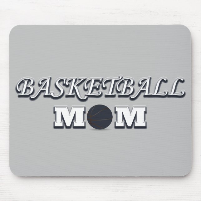 Basketball-Mama Mousepad (Vorne)