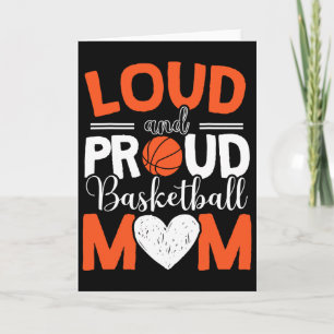 Basketball Mama Player Hoop Junkie Mütter Day Mama Karte