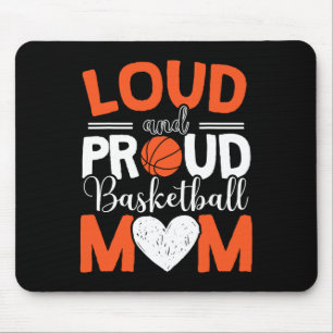 Basketball Mama Player Hoop Junkie Mütter Day Mama Mousepad