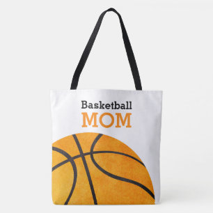Basketball-Mama-Retro personalisierte Trendy Tasche