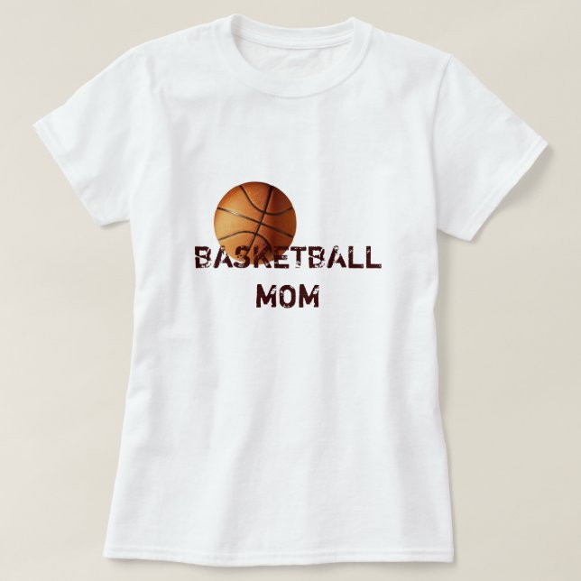 BASKETBALL-MAMA T-Shirt (Design vorne)