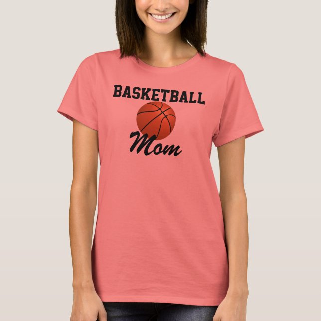 Basketball Mama T - Shirt (Vorderseite)