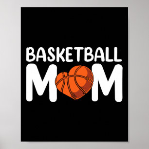 Basketball Mama Trainer Spielerteam Match Team Mut Poster