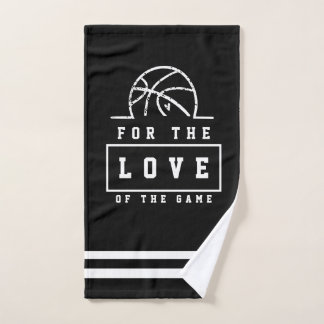 basketball maman joueur équipe serviette main