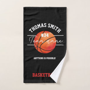 Basketball-Mannschaft Handtuch – Benutzerdefiniert