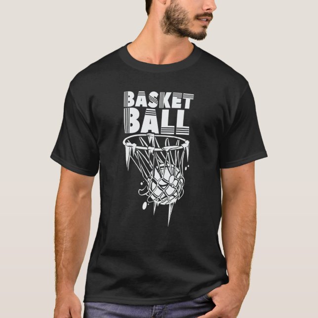 Basketball Match Coach Player Team T-Shirt (Vorderseite)