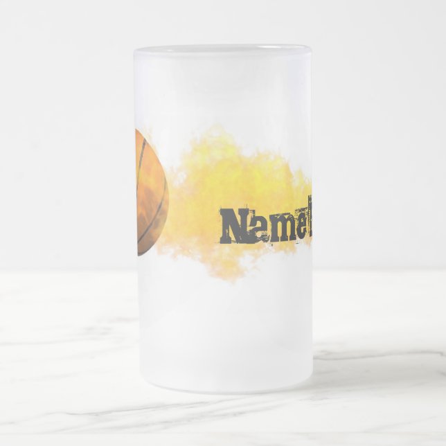 Basketball-mattierte Tasse (Mittel)