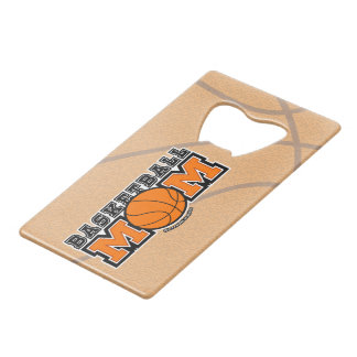 Basketball Mom Screwball Graphics Geldbeutel Flaschenöffner