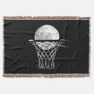 Basketball Moon Decke
