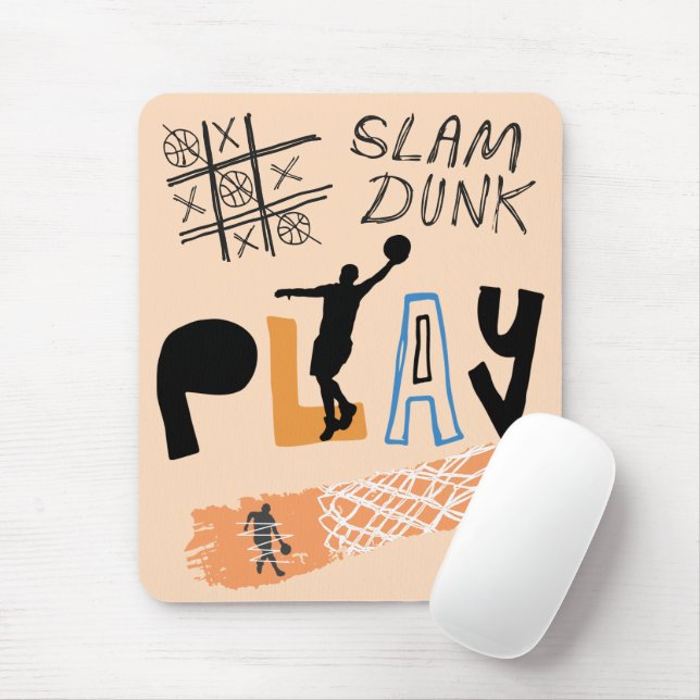 Basketball Mousepad (Mit Mouse)