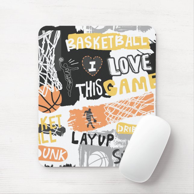 Basketball Mousepad (Mit Mouse)
