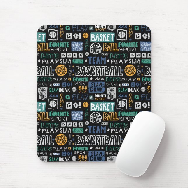 Basketball Mousepad (Mit Mouse)