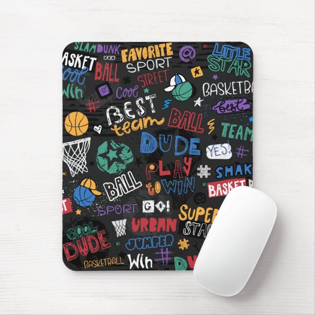 Basketball Mousepad (Mit Mouse)