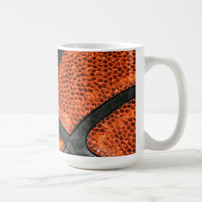 Basketball-Muster Kaffeetasse (Rechts)